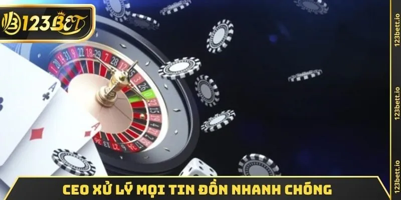 CEO xử lý mọi tin đồn nhanh chóng