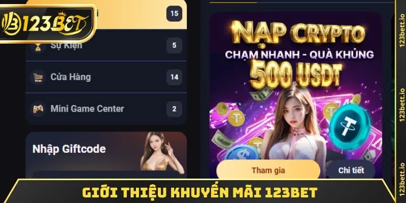 Giới thiệu KHUYẾN MÃI 123BET
