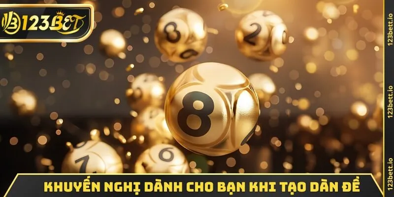 Khuyến nghị dành cho bạn khi tạo dàn đề