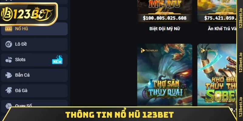 Thông tin NỔ HŨ 123BET